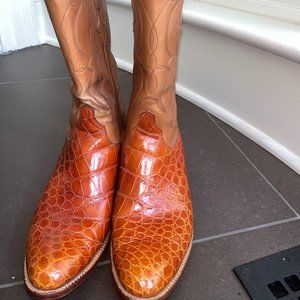 COPY - Custom-Made Alligator Lucchese Men's Cowboy Boots